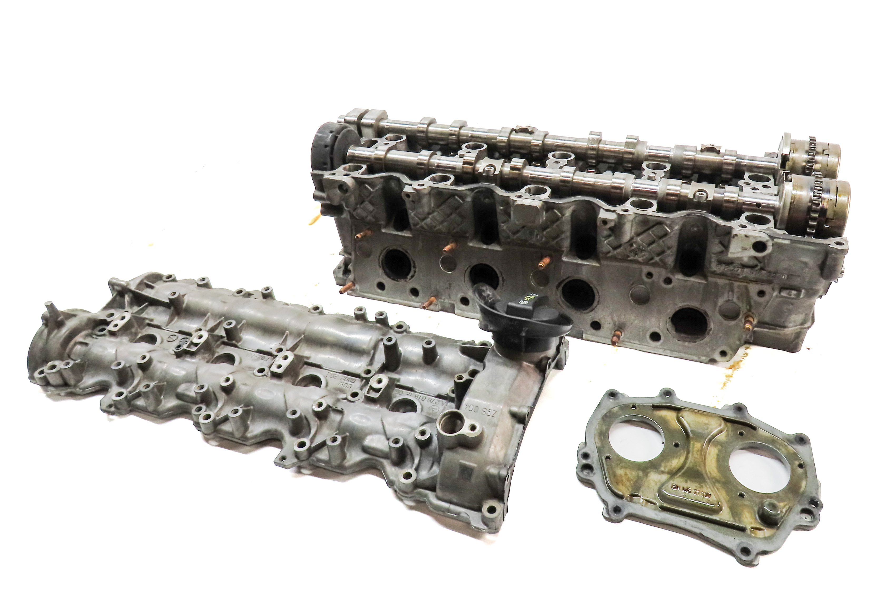 14-19 MERCEDES GL450 GL550 GLS550 ML550 S550 4.6L ENGINE RIGHT CYLINDER HEAD — exact item pictured